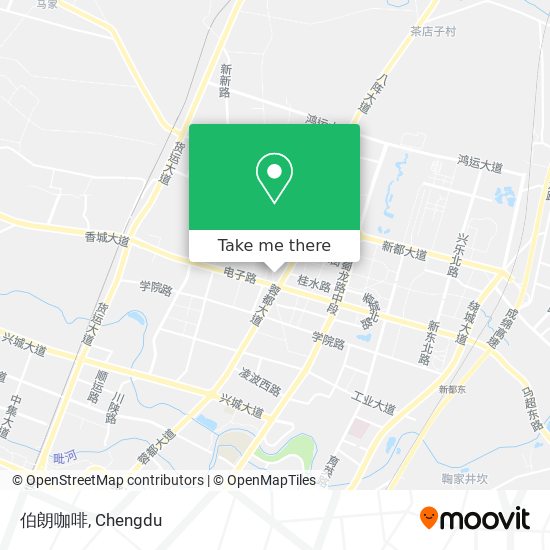 伯朗咖啡 map