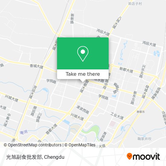 光旭副食批发部 map