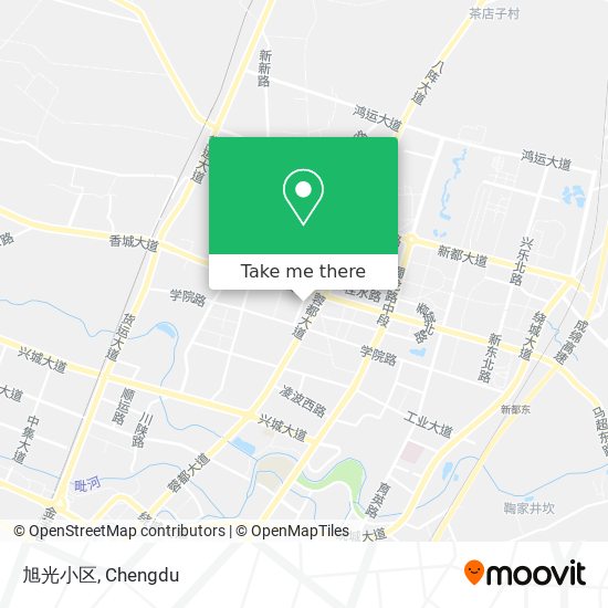 旭光小区 map