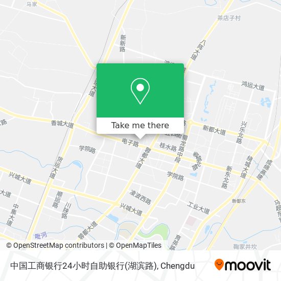 中国工商银行24小时自助银行(湖滨路) map