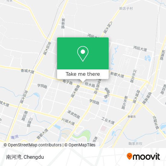 南河湾 map