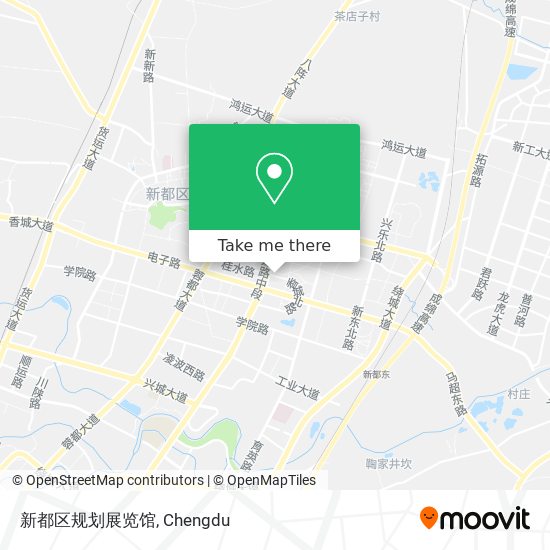 新都区规划展览馆 map