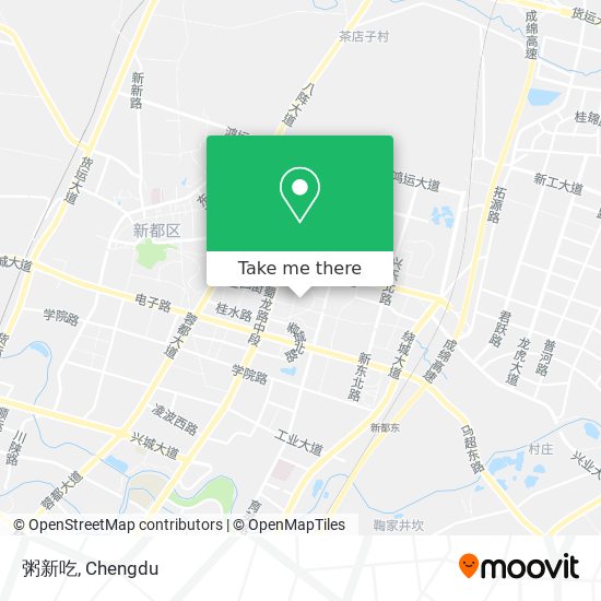 粥新吃 map