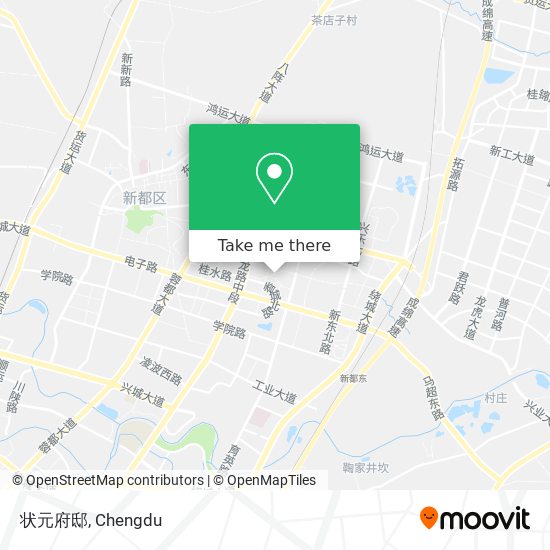 状元府邸 map