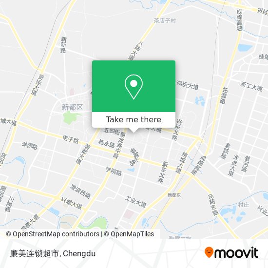 廉美连锁超市 map