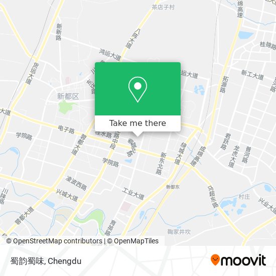 蜀韵蜀味 map