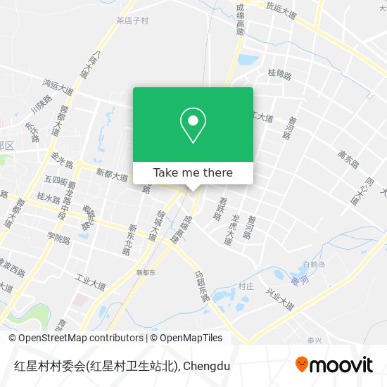 红星村村委会(红星村卫生站北) map