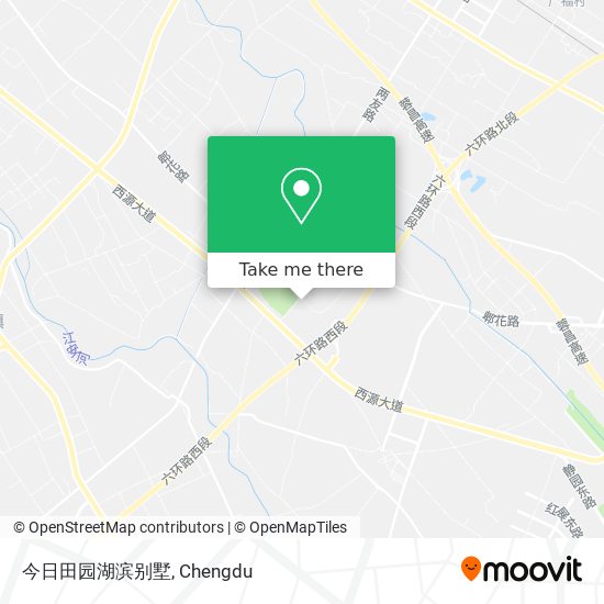 今日田园湖滨别墅 map
