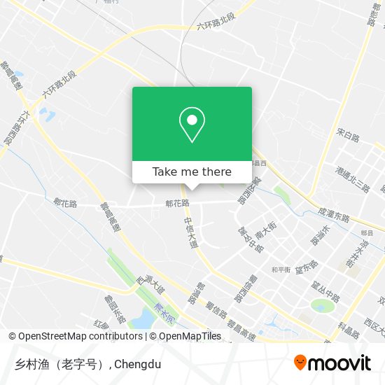 乡村渔（老字号） map