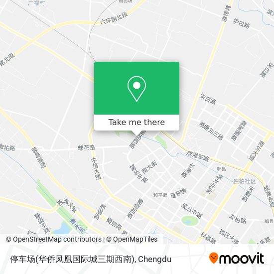 停车场(华侨凤凰国际城三期西南) map