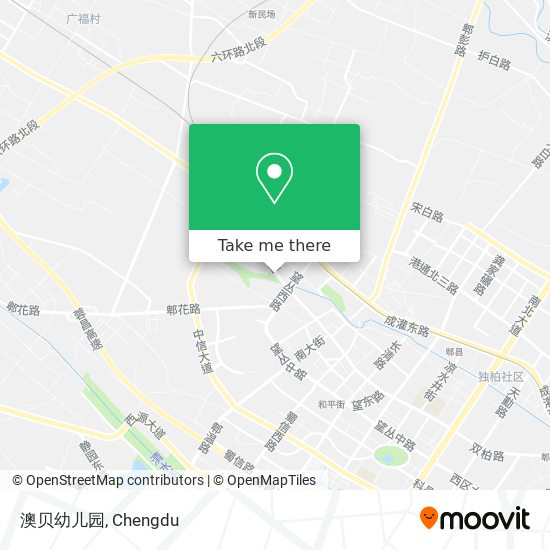 澳贝幼儿园 map