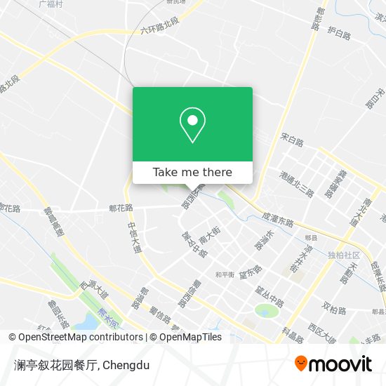 澜亭叙花园餐厅 map