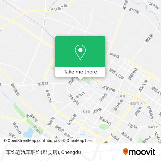 车饰霸汽车装饰(郫县店) map