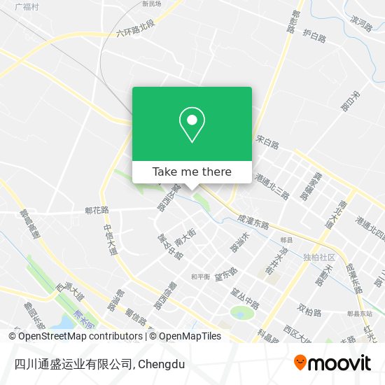 四川通盛运业有限公司 map