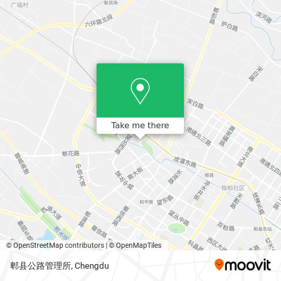 郫县公路管理所 map