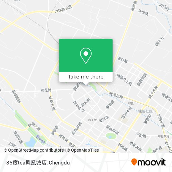 85度tea凤凰城店 map
