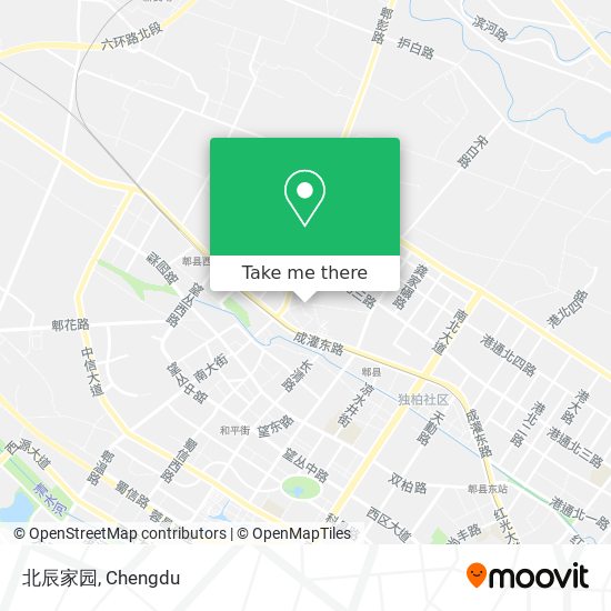 北辰家园 map