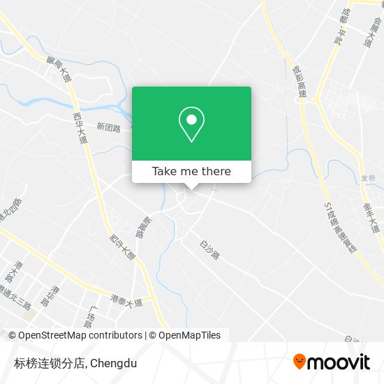 标榜连锁分店 map