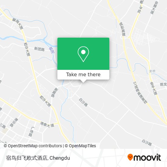 宿鸟归飞欧式酒店 map