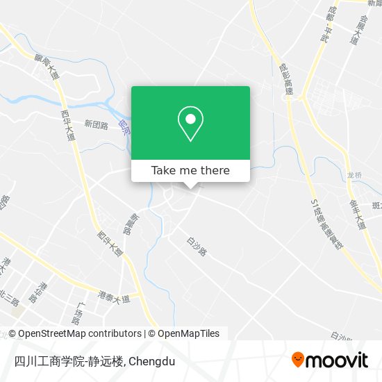 四川工商学院-静远楼 map