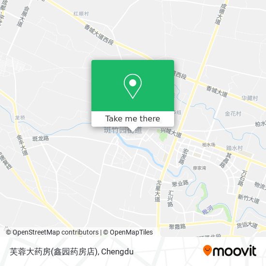 芙蓉大药房(鑫园药房店) map