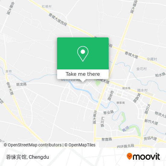 蓉缘宾馆 map