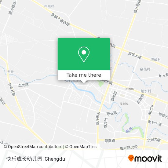 快乐成长幼儿园 map