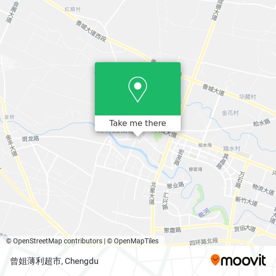 曾姐薄利超市 map