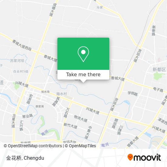 金花桥 map