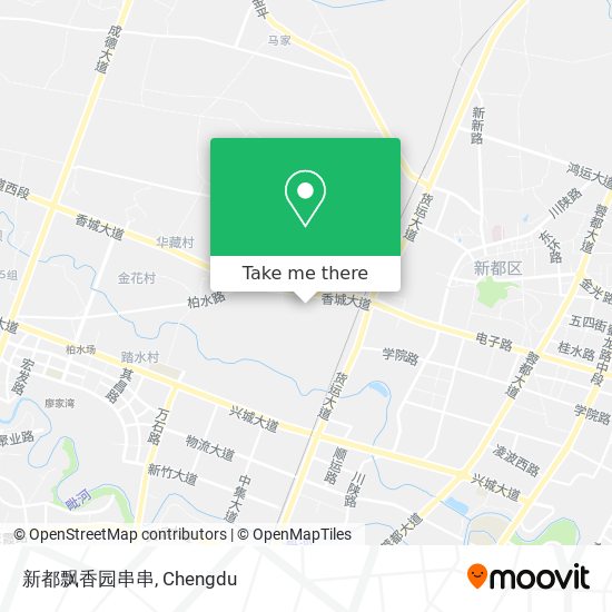 新都飘香园串串 map