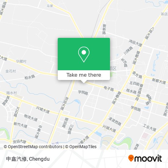 申鑫汽修 map