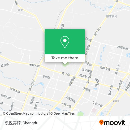 凯悦宾馆 map
