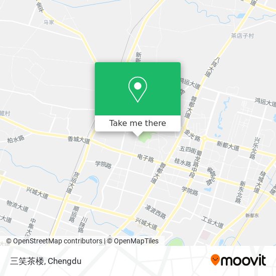 三笑茶楼 map