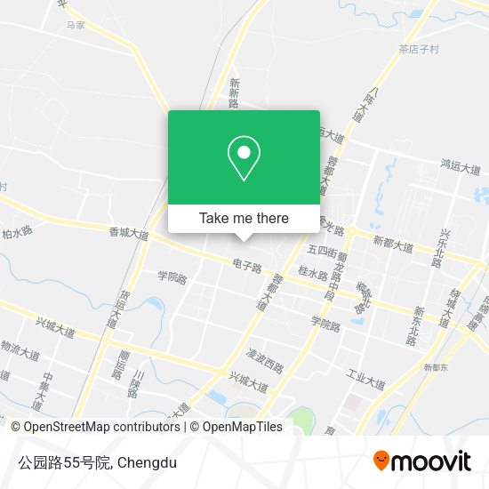 公园路55号院 map
