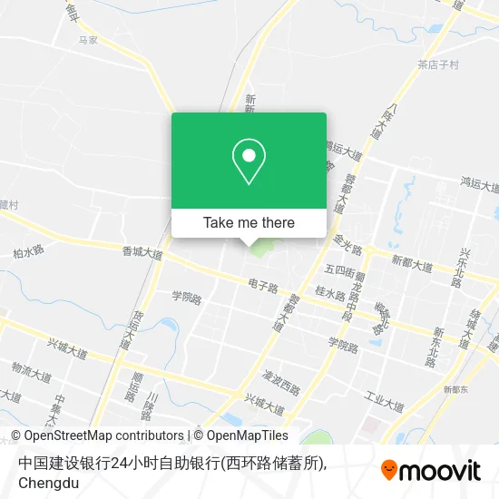 中国建设银行24小时自助银行(西环路储蓄所) map