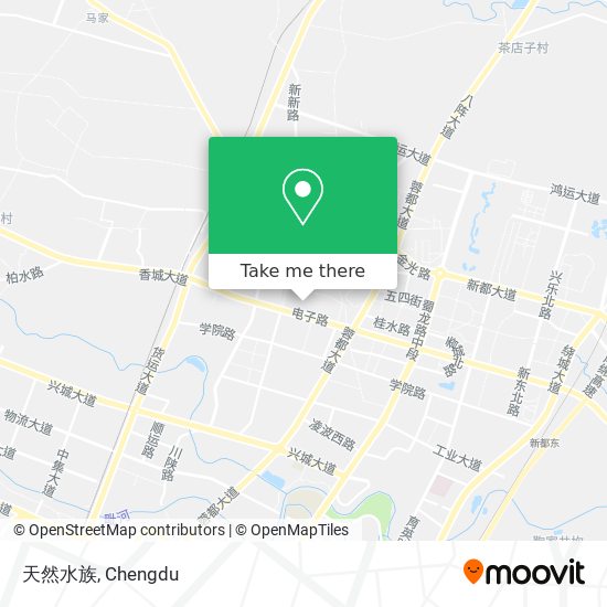 天然水族 map