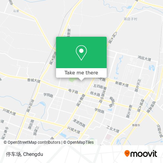 停车场 map