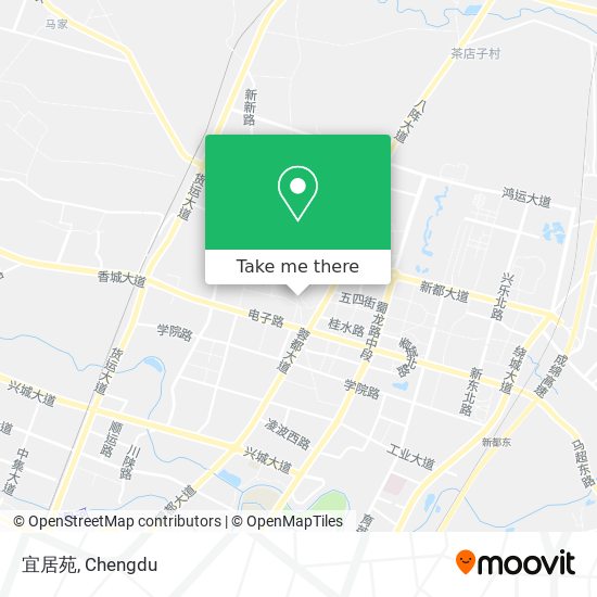 宜居苑 map