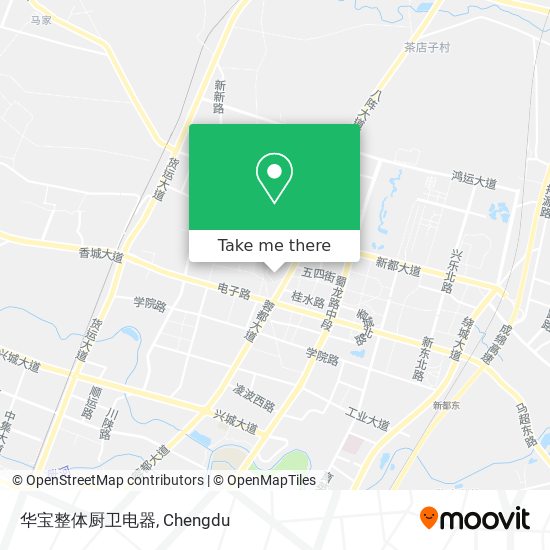 华宝整体厨卫电器 map