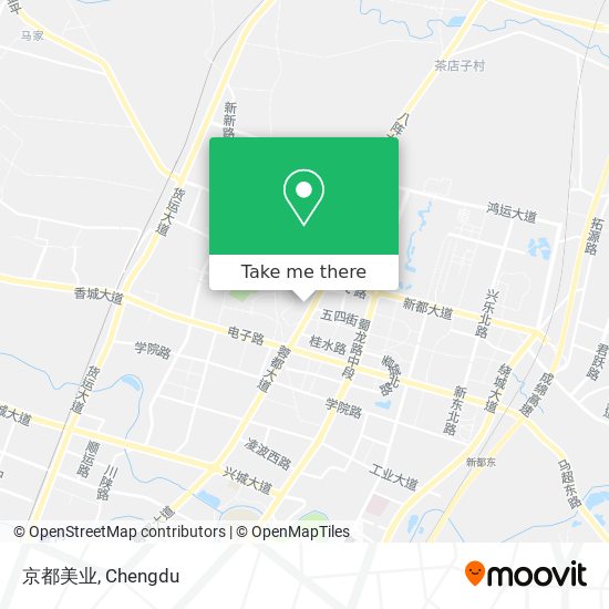 京都美业 map