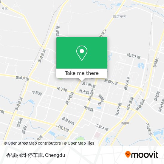 香诚丽园-停车库 map