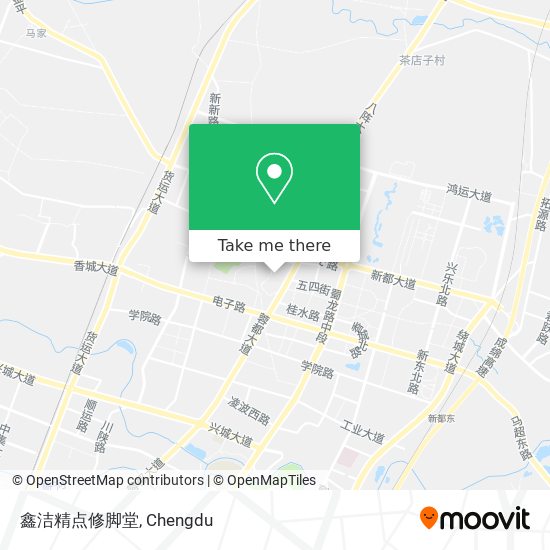鑫洁精点修脚堂 map