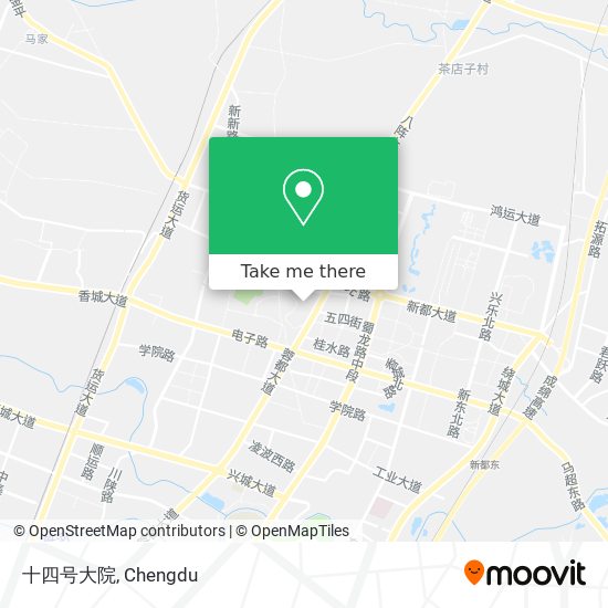 十四号大院 map