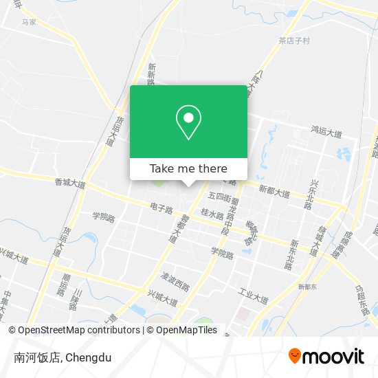 南河饭店 map