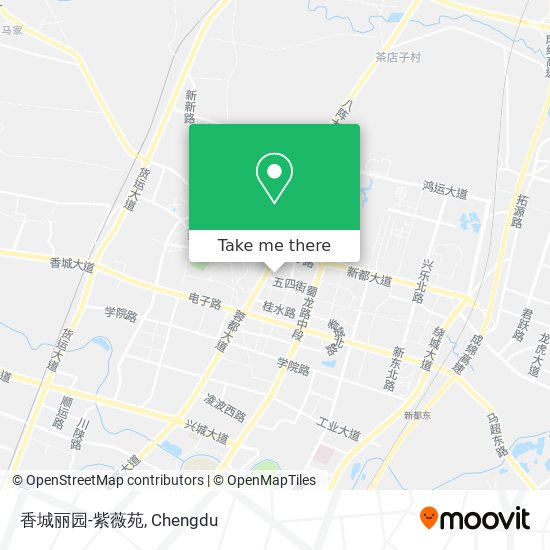 香城丽园-紫薇苑 map