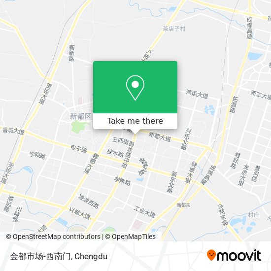 金都市场-西南门 map