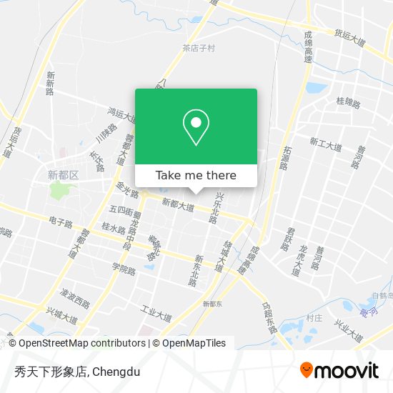 秀天下形象店 map