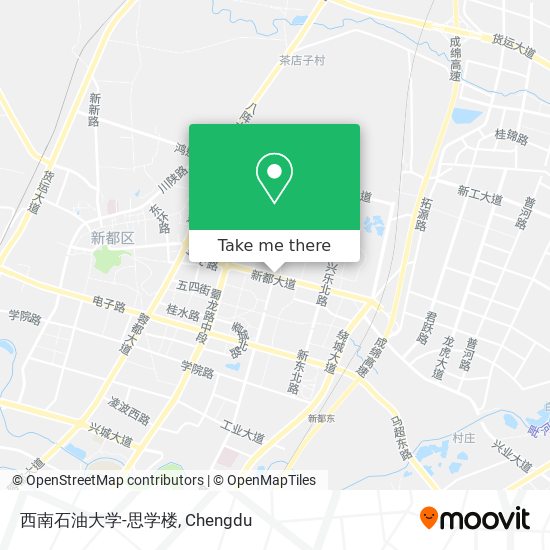 西南石油大学-思学楼 map