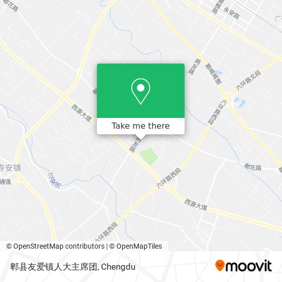 郫县友爱镇人大主席团 map
