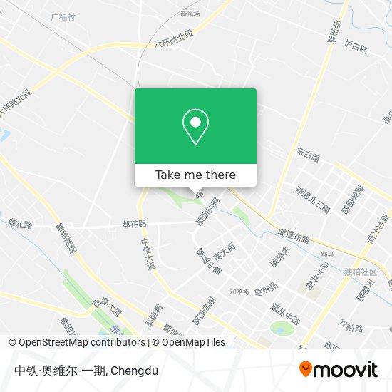 中铁·奥维尔-一期 map